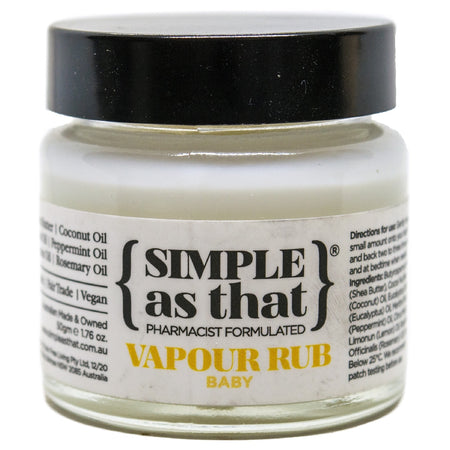 SIMPLE AS THAT VAPOUR RUB BABY - 50G