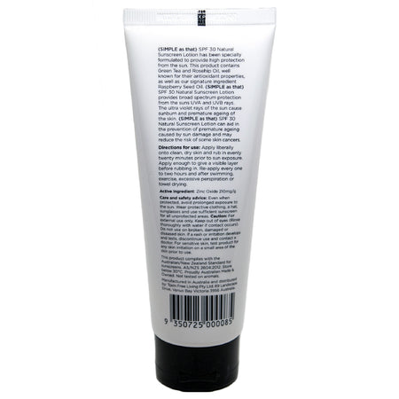 SIMPLE AS THAT NATURAL SUNSCREEN LOTION 100ML