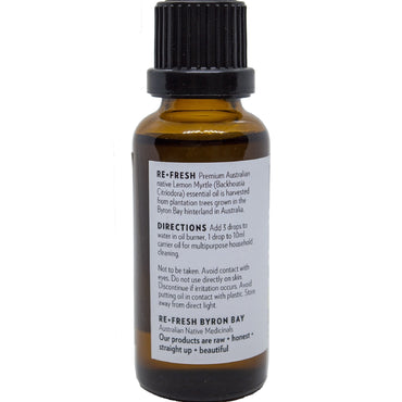 REFRESH BYRON BAY LEMON MYRTLE ESSENTIAL OIL 25ML