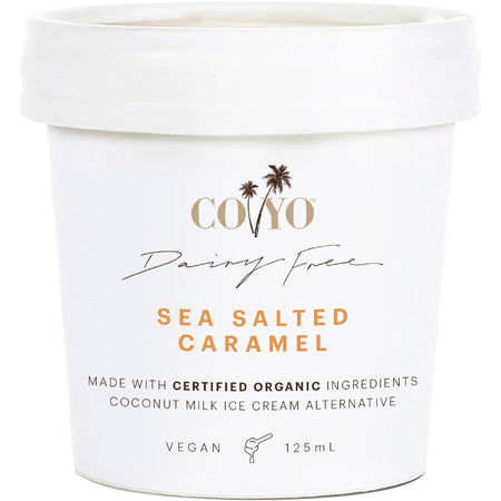 COYO ICECREAM SEA SALTED CARAMEL 125ML