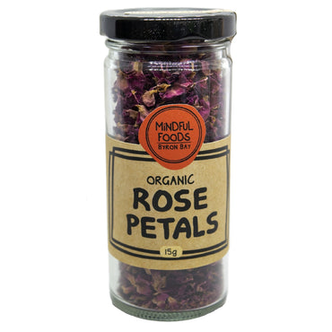 MINDFUL FOODS - ORGANIC ROSE PETALS 15G