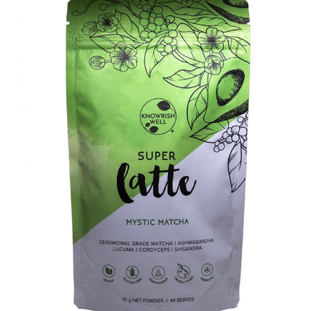 KNOWRISH WELL SUPER LATTE MYSTIC MATCHA 75G