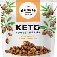 THE MONDAY FOOD CO-KETO GRANOLA (ROAST ALMOND & CARDAMOM)