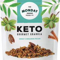 THE MONDAY FOOD CO. KETO GRANOLA - SWEET CINNAMON PECAN 300G
