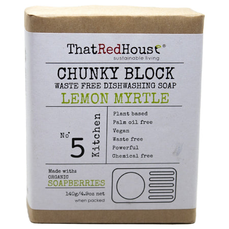 THAT RED HOUSE CHUNKY BLOCK LEMON MYRTLE