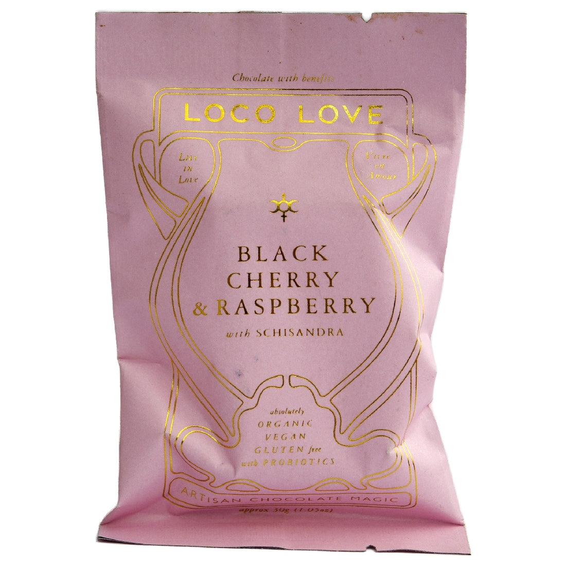 LOCO LOVE BLACK CHERRY & RASPBERRY WITH SCHISANDRA 30G