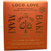 LOCO LOVE DARK CHOCOLATE DROPS 200G