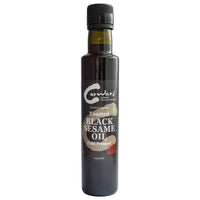 CARWARI TOASTED BLACK SESAME OIL - 250ML ORGANIC COLD PRESSED