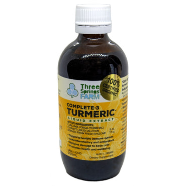 THREE SPRINGS FARM COMPLETE 3 TURMERIC LIQUID EXTRACT