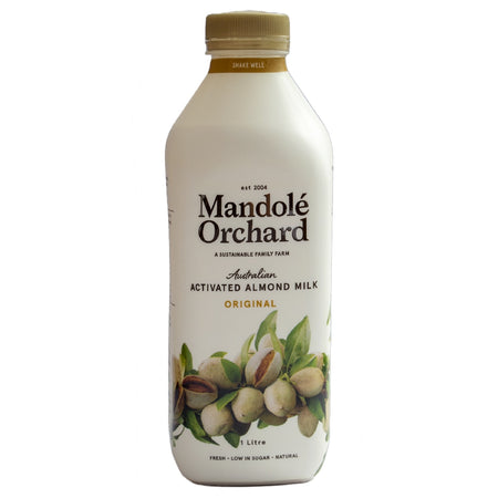 MANDOLE ORCHARD AUST ALMOND MILK - ORIGINAL 1L