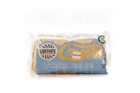 LIBERATE CRUMPETS GLUTEN FREE 240G