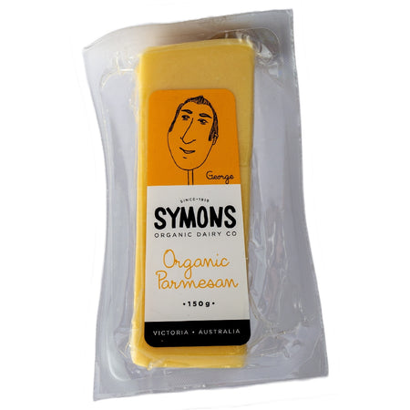 SYMONS ORGANIC PARMESAN 150G BLOCK