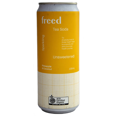 FREED TEA SPARKLING SODA - PINEAPPLE & COCONUT