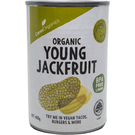 CERES ORGANICS YOUNG JACKFRUIT 400G