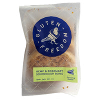GLUTEN FREEDOM BUNS HEMP & ROSEMARY
