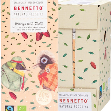 BENNETTO CHOC DARK ORANGE CHILLI 100G