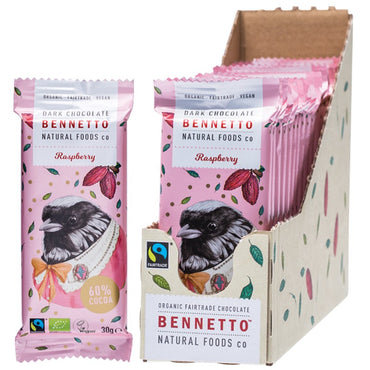 BENNETTO CHOC DARK RASPBERRY 30G