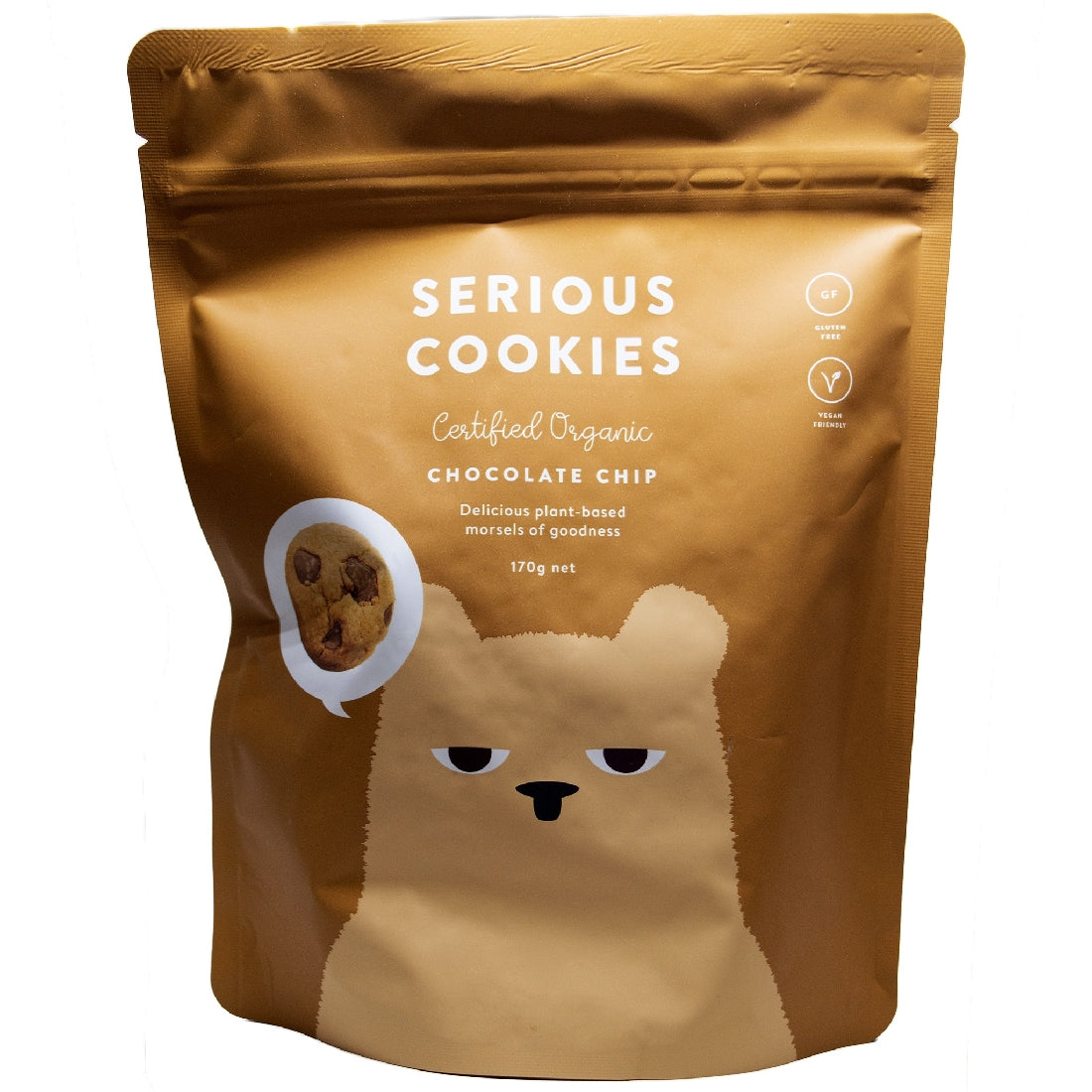 SERIOUS COOKIES CHOCOLATE CHIP CHEWY COOKIES 170G